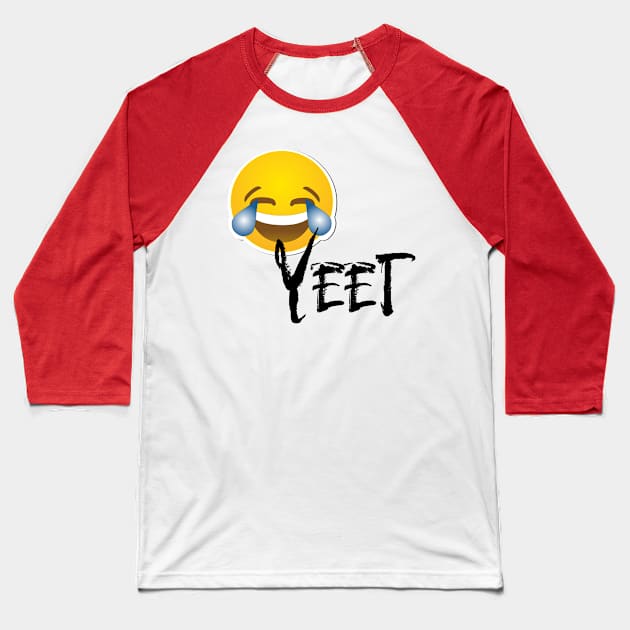 Yeet Baseball T-Shirt by ColorFlowCreations